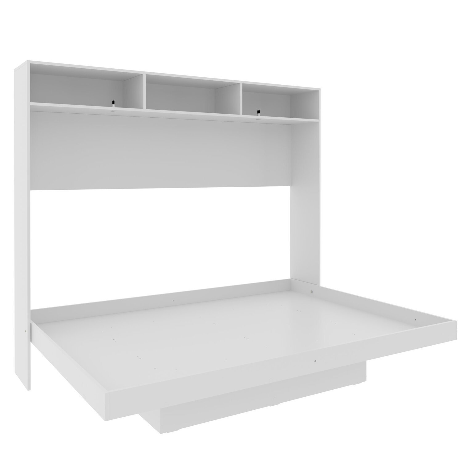 Cama Articulada Casal Horizontal com Nichos e Prateleiras Cm8043 - 3