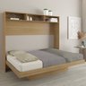 Cama Articulada Casal Horizontal com Nichos e Prateleiras Cm8043 - 1