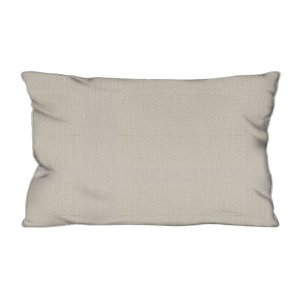 Almofada Decorativa Bege Claro com Cordonê - 50x30cm