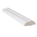 Ver imagem 1 de Meia Curva Poliestireno 599 Branco Santa Luzia - 2,8mx3,7cm (2uni)