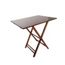 Ver imagem 1 de Mesa Dobrável Castanho