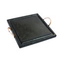 Ver imagem 3 de Kit 3 Grelha 06 Molheiras em Pedra Sabão e Suporte G 25x25cm