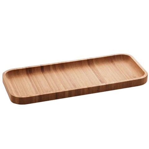 Petisqueira Bambu Retangular 28x11cm Salgados Hire Lyor