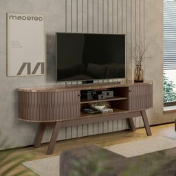 Bancada Valência Para TV até 75 Polegadas Imperial e Sepia - Madetec - 6