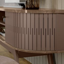 Bancada Valência Para TV até 75 Polegadas Imperial e Sepia - Madetec - 5