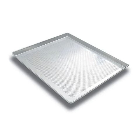 Assadeira Forma de Pão Alumínio 58x70x3 Estampada Perfurada Imeca