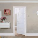 Ver imagem 4 de Kit 24m Linear Guarnição MDF 502 15MMX5CM Branco Moldufama