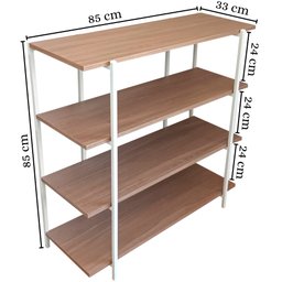 Estante Multiuso Strassis Design Sd-3080 Branca - 6