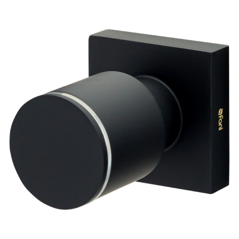 Acabamento Registro Base Deca 3/4 Elo 509bk480 Preto Fosco Fani