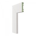 Ver imagem 1 de Kit 7,2m Linear Guarnição MDF 701 15MMX7CM Branco Moldufama