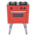 Ver imagem 2 de Fogão Portátil 2 Bocas Venax Mini Cook Glp Vermelho