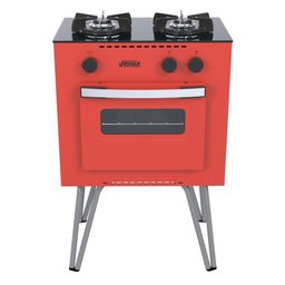 Fogão Portátil 2 Bocas Venax Mini Cook Glp Vermelho - 2