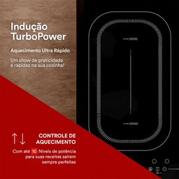 Cooktop de Indução 4 Bocas Eos Freezone 7000w Eci04epf 220v - 6