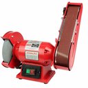 Ver imagem 1 de Moto Esmeril e Lixadeira Cinta WORKER 6" 152mm 360w 3450rpm 263698 | 2 em 1 Bivolt