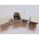 Ver mais imagens de Kit 6 Pés Guarda Roupas Cômodas C/ Parafusos Branco Fox