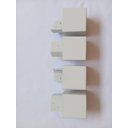 Ver imagem 7 de Kit 6 Pés Guarda Roupas Cômodas C/ Parafusos Branco Fox