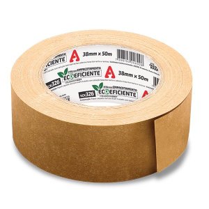 Kit 6 Fita Adesiva KRAFT Embalagem Papel Crepado 38MM X 50M Adere