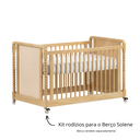 Ver imagem 3 de Kit Rodízios em Gel para Berço Solene Quater com 2 Travas