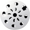 Ver imagem 1 de Kit 3 Grelha Redonda com Diâmetro de 9,7cm em Pvc Modelo Ii Astra