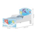 Ver imagem 5 de Cama Infantil Pipa com Colchão Mini Cama MDF Branco com Adesivos Vinil Cambel Móveis