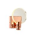 Ver imagem 1 de Arandela Rosê de Cristal 3000k 5w Bivolt Sindora Dcb02129