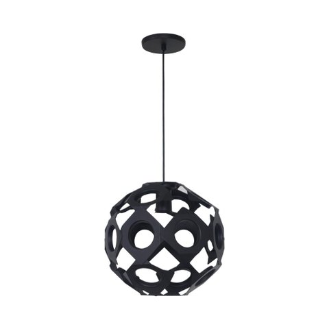 Luminária Pendente Industrial Óregon Preto - 3147 PT