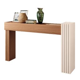 Aparador Astro e Mesa de Centro Luna Nature Off White – HB Móveis - 2