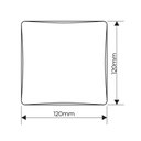 Ver imagem 2 de Placa Cega com Suporte Fame Habitat 4x4 Branco