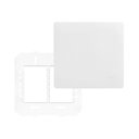 Ver imagem 1 de Placa Cega com Suporte Fame Habitat 4x4 Branco