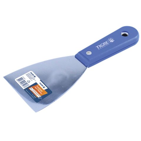 Espátula em Aço Polido 2151-4 com 2.1/2"" - 62151010 - Pinceis Tigre Espátula em Aço Polido 2151-4 D
