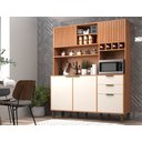 Ver imagem 2 de Cozinha Compacta com Porta Ripada 2 Gavetas Melissa