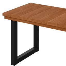 Banco Madeira Maciça 130cm Capri 130cm X 45cm X 40cm - 9