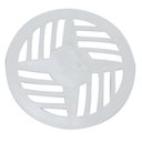 Ver imagem 1 de Kit 7 Grelha Redonda com Diâmetro de 9,7cm em PVC Modelo Ii Astra Branco