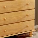 Ver imagem 7 de Cômoda Quarto 97cm 6 Gavetas Madeira Maciça Conor Mel B11 - Mpozenato