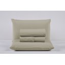 Ver imagem 1 de Kit Roupa de Cama King Size Percal 200 Fios 100% Algodão com Elástico e Fronhas 4 Peças:avela