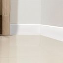 Ver imagem 3 de Kit Rodapé de MDF 30 Barras Lisas de 10CMX2,40m Rende 72 Metros Branco Moldufama