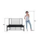 Ver imagem 5 de Cama Queen em Ferro Emy Design Moderno