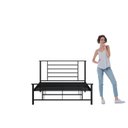 Ver mais imagens de Cama Queen em Ferro Emy Design Moderno