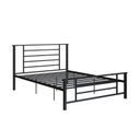 Ver imagem 3 de Cama Queen em Ferro Emy Design Moderno Yescasa Preto