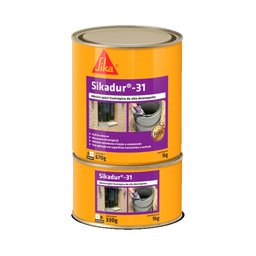 Adesivo Resina Epoxi Tixotrópico Sikadur 31 1kg Sika Pro - 1