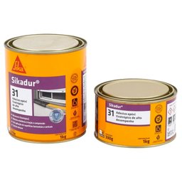 Adesivo Resina Epoxi Tixotrópico Sikadur 31 1kg Sika Pro - 2