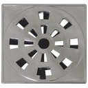 Ver imagem 1 de Kit 5 Grelha Quadrada 10,2 X 10,2cm com Anti-inseto em Abs Astra