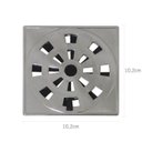 Ver imagem 2 de Kit 5 Grelha Quadrada 10,2 X 10,2cm com Anti-inseto em Abs Astra