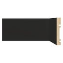 Ver imagem 2 de Rodapé MDF Liso 10CMX2,40m 1001 Moldufama Kit 72m