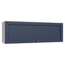 Ver imagem 1 de Armário Aéreo 100 Cm 1 Porta Basculante Branco/azul Vik Madesa