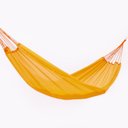 Ver imagem 1 de Rede de Dormir Descanso Nylon Garimpeira Camping Laranja