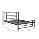 Ver imagem 4 de Cama King em Ferro Estilo Industrial Emy