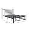 Cama King em Ferro Estilo Industrial Emy - 4