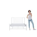 Ver mais imagens de Cama King em Ferro Estilo Industrial Emy Yescasa