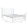 Cama King em Ferro Estilo Industrial Emy - 4